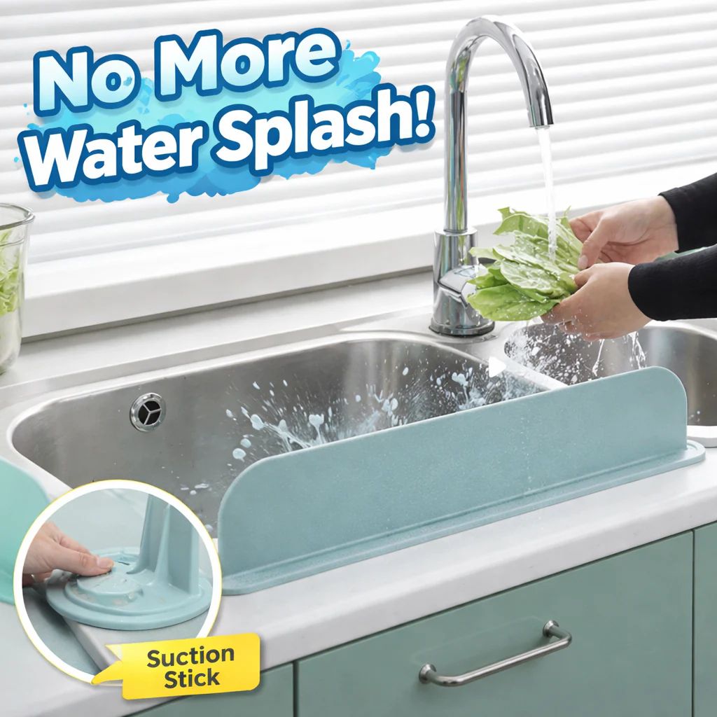Silicone Anti-Splash Sink Edge Guard